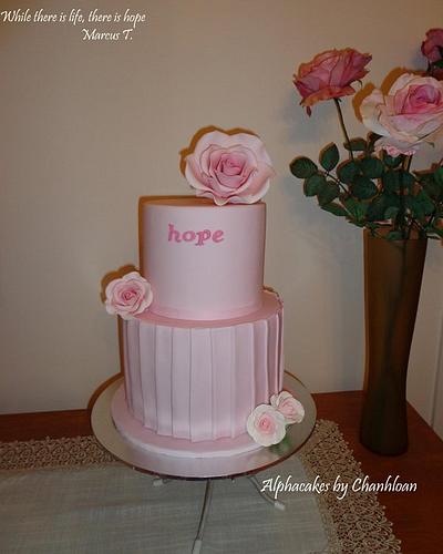 Pink  - Cake by AlphacakesbyLoan 