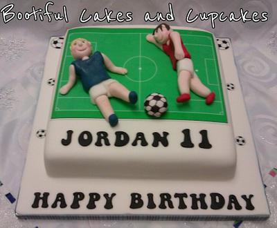 football cake - Cake by bootifulcakes