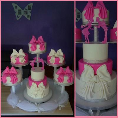 Pink wedding cake - Cake by Zaklina
