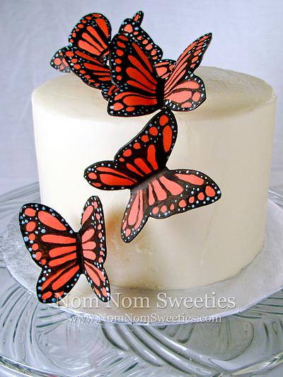 Butterfly mini cake - Cake by Nom Nom Sweeties