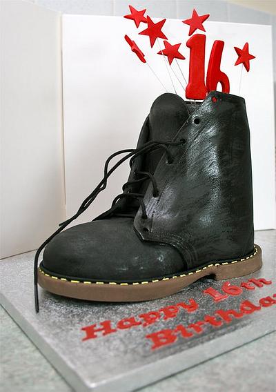 Dr Martens Boot - Cake by Sweet_Tooth