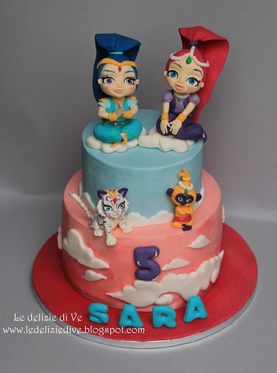SHIMMER AND SHINE CAKE - Cake by le delizie di ve
