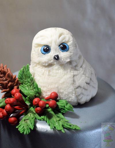 Snowy Owl  - Cake by Yari 