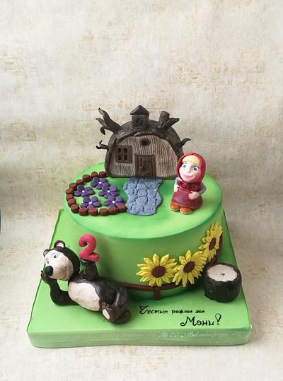 Masha - Cake by Mira's cake