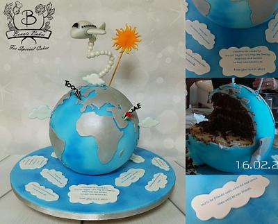 Farewell cake - Cake by Bonnie Bakes UAE