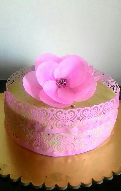 Wafer paper magic - Cake by Creative Confectionery(Trupti P)