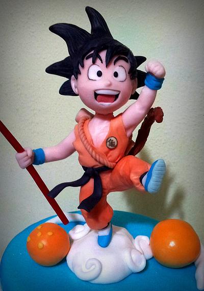 Goku - Topper - Cake by giada