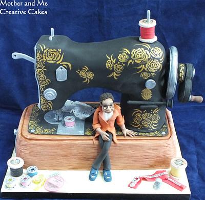 Sewing Machine Cake - Cake by Mother and Me Creative Cakes