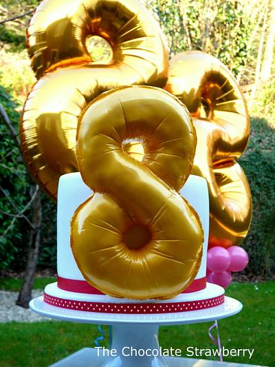 Helium balloon cake - Cake by Sarah Jones