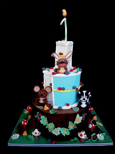 Forest Friend Birthday Bash - Cake by Shawna McGreevy
