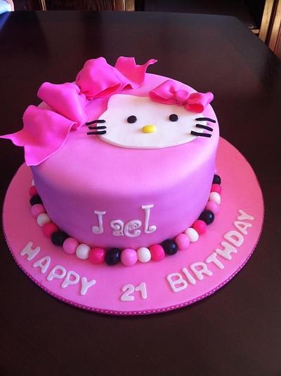 Hello kitty - Cake by Bequisweetcakes
