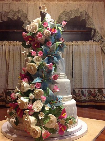 Wedding Cake - Cake by Margaret Brickhouse