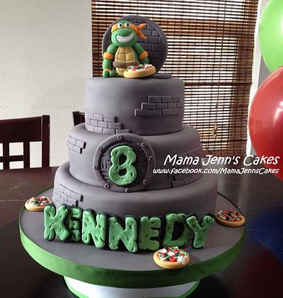 Ninja Turtle Cake - Cake by Jenn