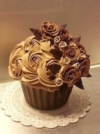 My birthday cake, aka Death by Chocolate, what a way to go! - Cake by Barbara