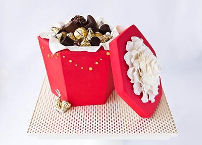 Chocolate Box Cake - Cake by Sweetness and Bite