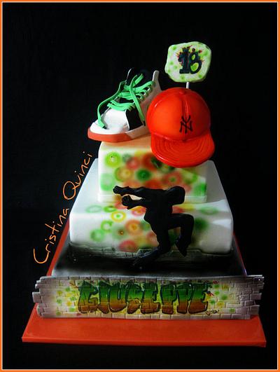 Hip Hop Cake - Cake by Cristina Quinci
