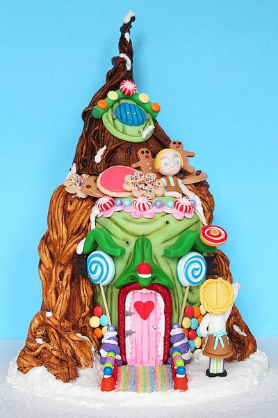 HANSEL & GRETEL for "Bake a Christmas Wish" - Cake by ManBakesCake