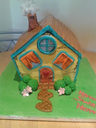 Home sweet home . - Cake by Pam