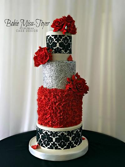 Roses Wedding Cake - Cake by Bobie MT