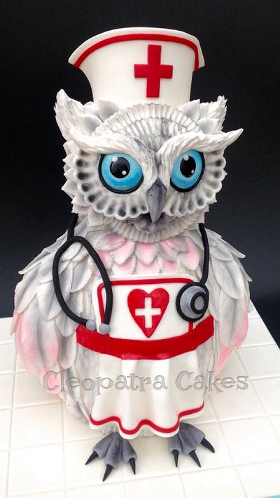 Owl cake - Cake by Cleopatra cakes