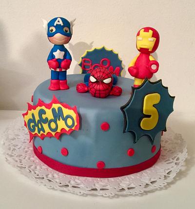Avengers cake - Cake by Bedina