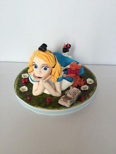 " Alice" Cake Topper  - Cake by Lotties Cakes & Slices 