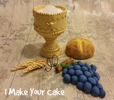 First Communion decorations - Cake by Sonia Parente