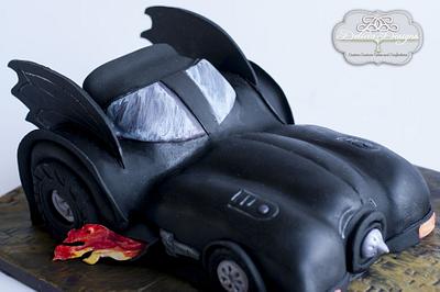 The Batmobile - Cake by Delicia Designs