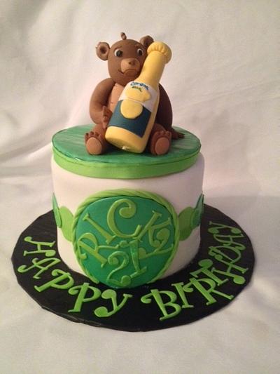 Happy Birthday Little Bear - Cake by Caroline Diaz 