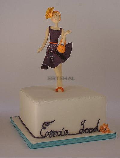 Fashionista Girl - Cake by Ebtehal