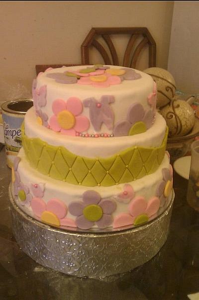 Baby Shower - Cake by esther montero