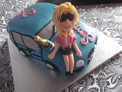 my car cake - Cake by eibhlin ni domhaille
