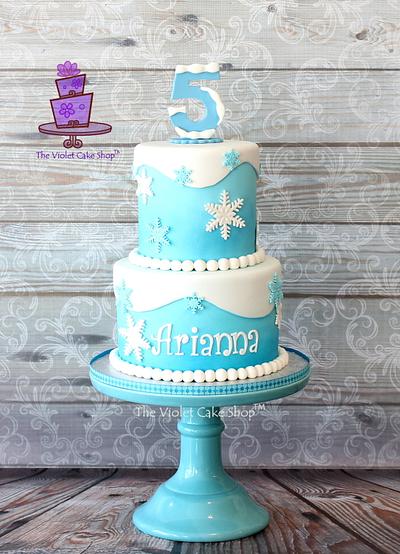 FROZEN for Arianna - Cake by Violet - The Violet Cake Shop™