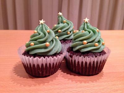 Mulled wine cupcakes - Cake by Iced Gem's and Rolo's