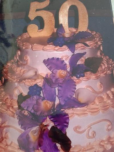 50th Anniversary - Cake by Bizcochosymas