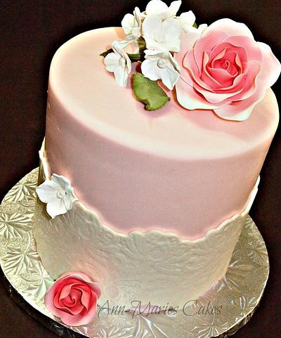 1 yr Anniversary - Cake by Ann-Marie Youngblood