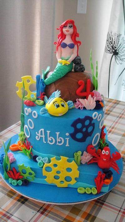 Ariel - Cake by Ana01