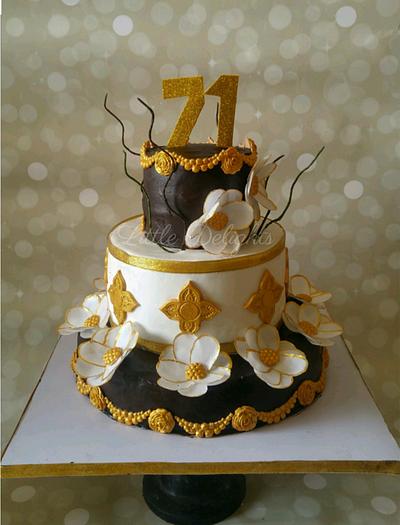 71st Birthday cake - Cake by Shivani Erichedu