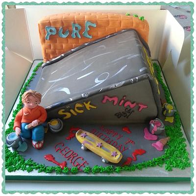 Skate park cake - Cake by Lauren Smith