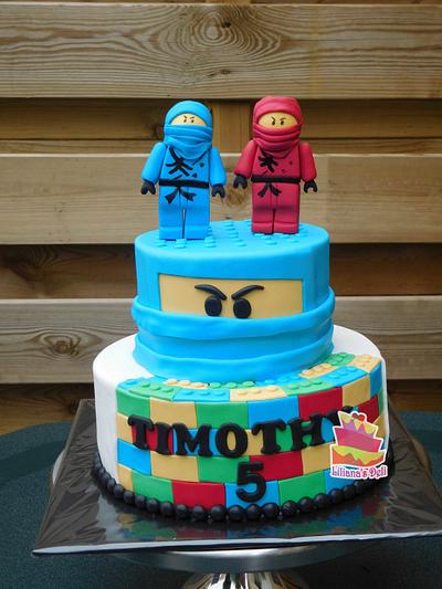 Lego cake - Cake by Liliana Vega