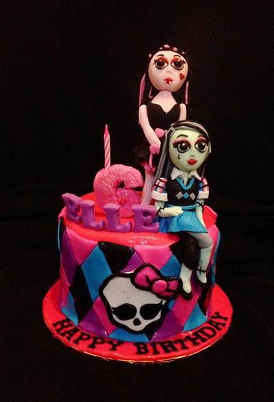 Monster High - Cake by emilylek