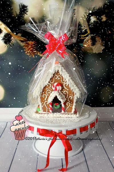 Gingerbread House - Cake by Maria's