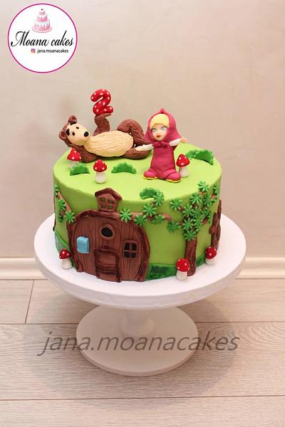 Masa nad bear - Cake by Moanacakes