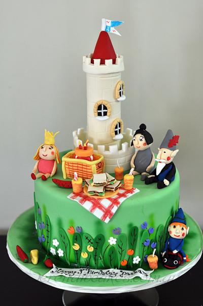 Ben and Holly's little picnic - Cake by Serendib Cakes