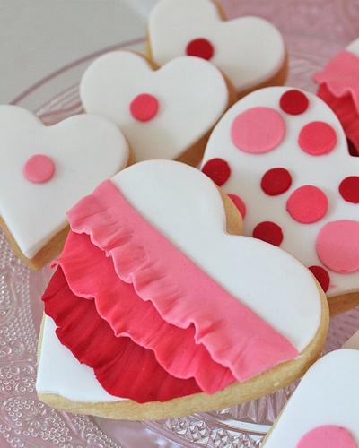 Valentine's Day Cookies - Cake by Alison Lawson Cakes