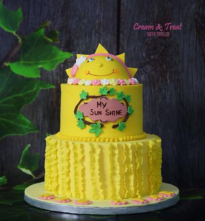 U r my sunshine - Cake by Joyeeta lahiri