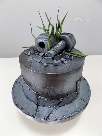 Iron cake  - Cake by MOLI Cakes