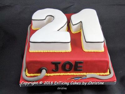Electrifying! - Cake by Christine Ticehurst