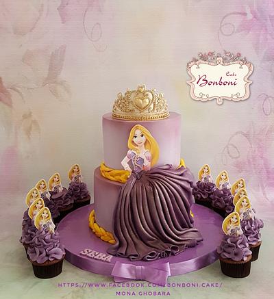 Rapunzel  - Cake by mona ghobara/Bonboni Cake