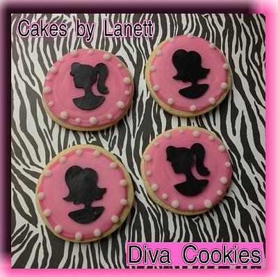 Diva Fashionista Cookies - Cake by Lanett